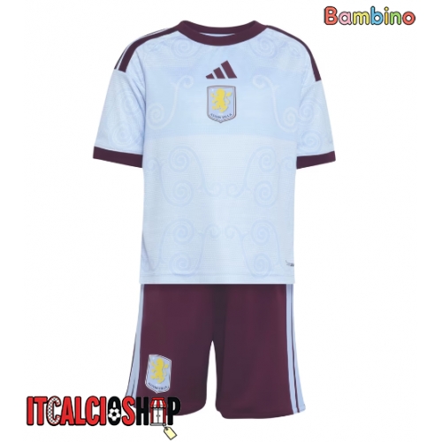 Aston Villa Matty Cash #2 Terza Maglia Bambino 2026-27 Manica Corta (+ Pantaloni corti)
